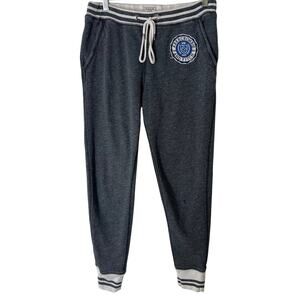 Abercrombie Kids Jogger Sweatpants Size S Gray Space Dye Lounge Fleece